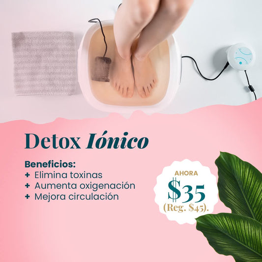 Detox Iónico- 1 sesión