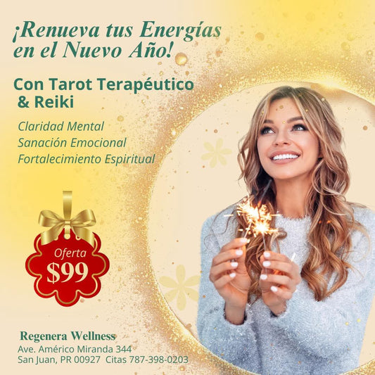 Tarot Terapéutico y Reiki para recibir el año nuevo